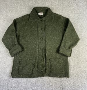 Kerry Traditions Irish Wool Cardigan Sweater Mens M Excellent Condition